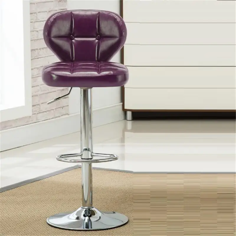Number 6 Стол Ikayaa Barkrukken Fauteuil Sedie Stoelen Banqueta Todos Tipos sandaleler кожаный табурет современный Silla барный стул - Цвет: Number 6