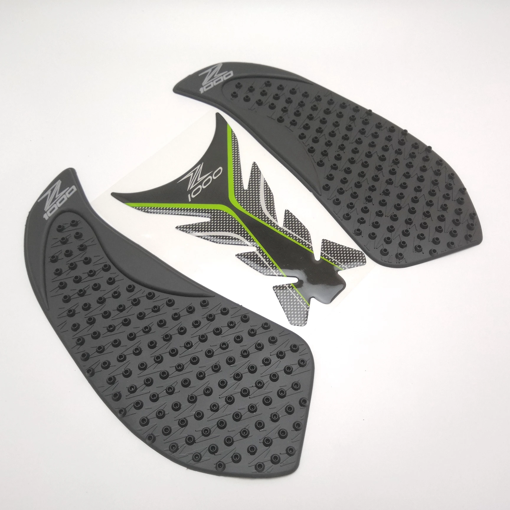 

Center Tank Pad + Side Gas Knee Grip Traction Pads Protector Stickers For Kawasaki Z1000 2010 2011 2012 2013