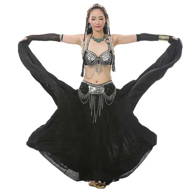 Gonne Flamenco Danza Del Ventre Raso Arricciacapelli Asim Zingari - Foto 4