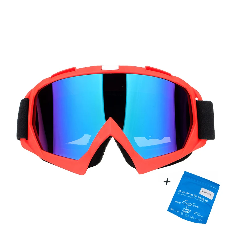 Новинка, 28 цветов, противотуманные лыжные очки для мужчин и женщин, Брендовые очки для сноуборда и мотокросса, очки для катания на снегу, противотуманные спортивные лыжные маски - Цвет: S22