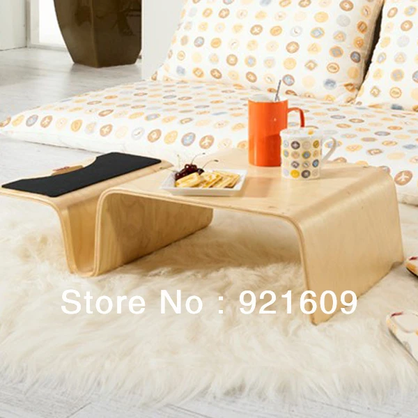 bentwood low laptop desk/low computer desk/low coffee tablein Computer