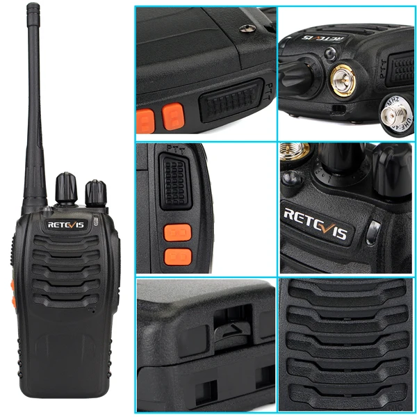 1 шт. Retevis H777 Walkie Talkie UHF 400-470 МГц 16CH Ham радио Hf трансивер портативный двухсторонний радио коммуникатор A9104A