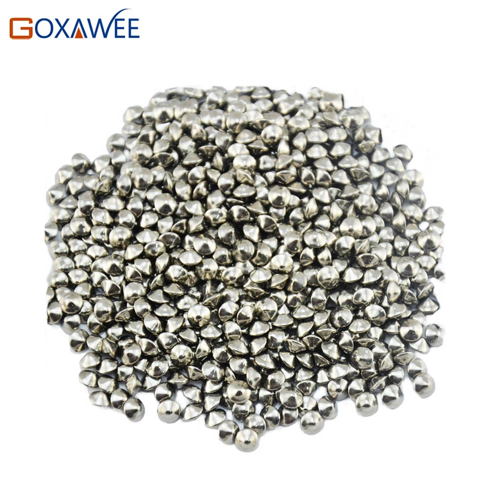 

GOXAWEE Jewelry Tools Ball Cones Polishing Media for Rotary Tumbler Jewelry Polishing Tumbler Accessories Oval Polishing Beads