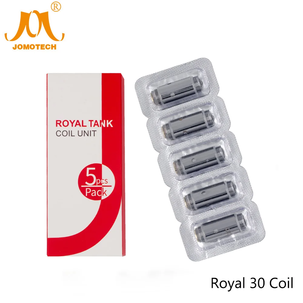 5 шт./упак. Jomo Royal 30 катушка 0.6ом электронная сигарета ядро пульверизатора