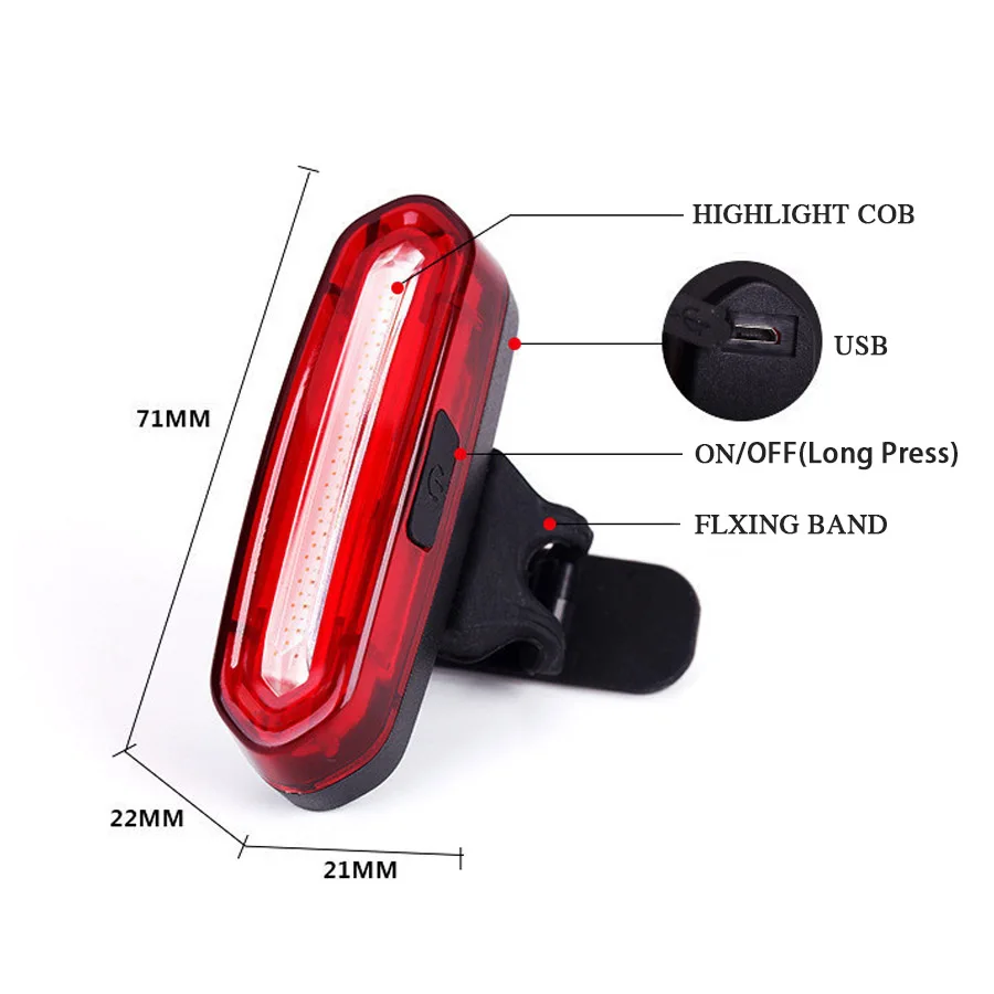 Perfect NEWBOLER Rechargeable Bicycle Tail Light LED USB Mountain Bike Taillight MTB Safety Warning Cycling Rear Light Lamp Waterproof 1 Perfect NEWBOLER Rechargeable Bicycle Tail Light LED USB Mountain Bike Taillight MTB Safety Warning Cycling Rear Light Lamp Waterproof 1