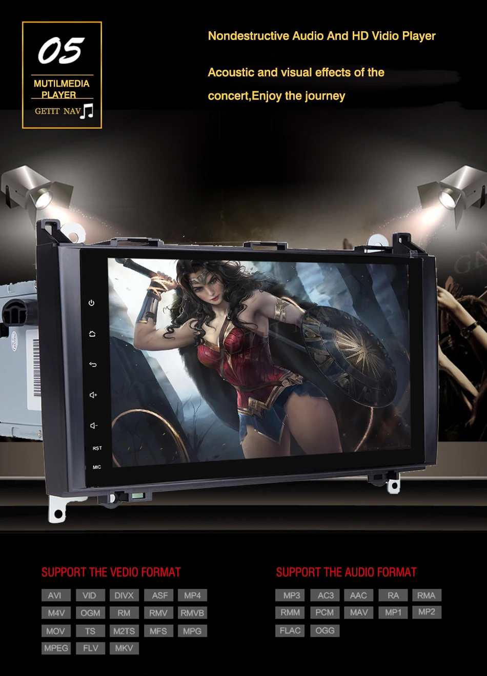 Perfect Android 9.0 Mercedes Benz B200 A B Class W169 W245 Viano Vito W639 Sprint Car Radio no DVD Player GPS Head unit Bluetooth Wifi 6