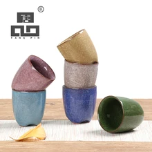 LUWU, набор керамических чайных чашек, фарфоровые чайные чашки, китайские чашки кунг-фу, посуда для напитков