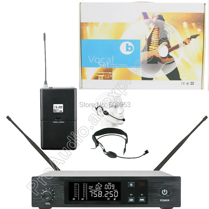 MICWL Stage Performance QLX Vocal UHF Synthesized
