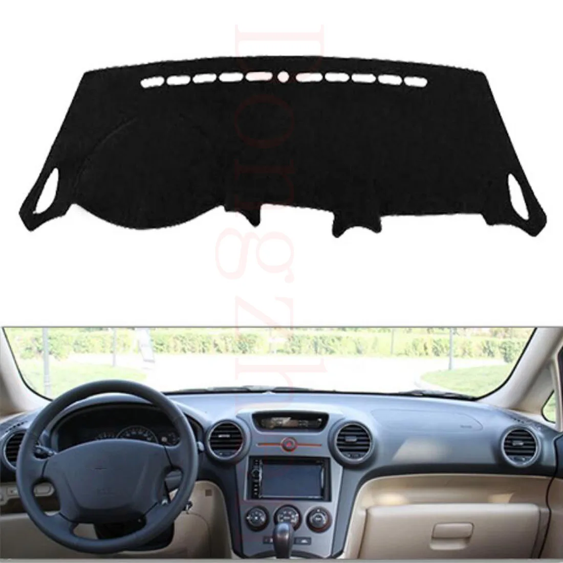 

Dongzhen Fit For Kia Carens 2007-2011 Car Dashboard Cover Avoid Light Pad Instrument Platform Dash Board Cover