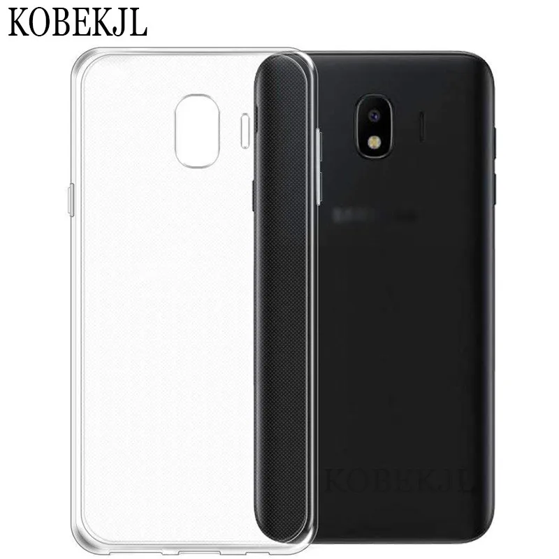 Мягкий чехол для Samsung Galaxy J4 чехол-накладка из ТПУ и силикона телефона 2018 J 4 J400F J400 с