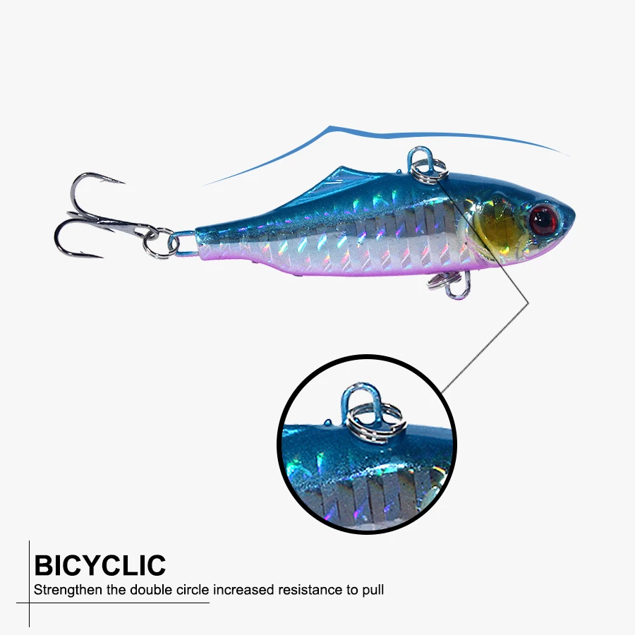 Isca de Peixe de Pesca de Metal Pesca de Água Lote cm 3d Olhos Lifelike Duro Luminosa Isca Mar Rio Lago Salgada Pesca 6 Pçs - 14g 14 Cheap Iscas artificiais