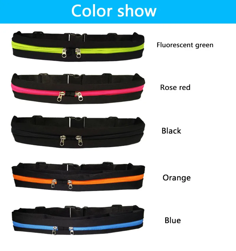 Outdoor Sports Running Bags Waterproof Dry Pack Waist Phone Storage Protective Bag Multifunctional Marathon Belt Pack (16)
