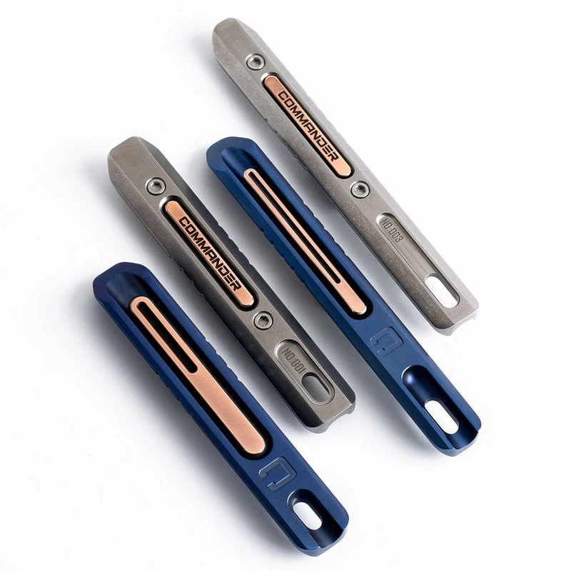 US $203.46 1PC Crowbar Commander Series Titanium Alloy EDC Pocket Multifunction Tool Opener SelfDefense Broken Window Tool Equipment
