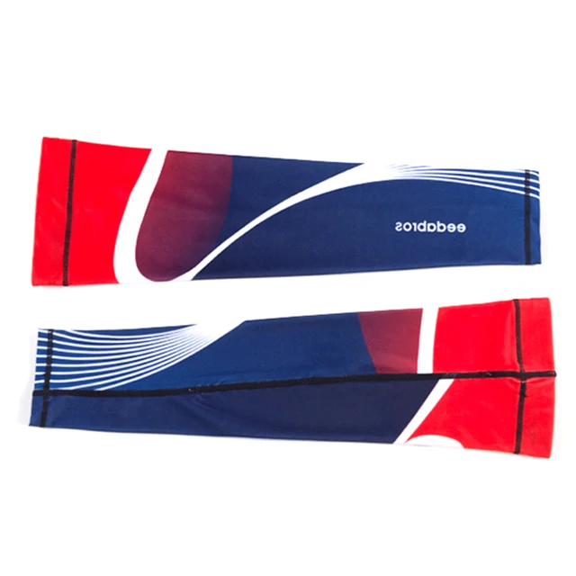1 Pair Cycling Running Volleyball UV Sun Protection Protective Arm Sleeve Sport Arm Warmers Cover Football Basketball Sleeves
