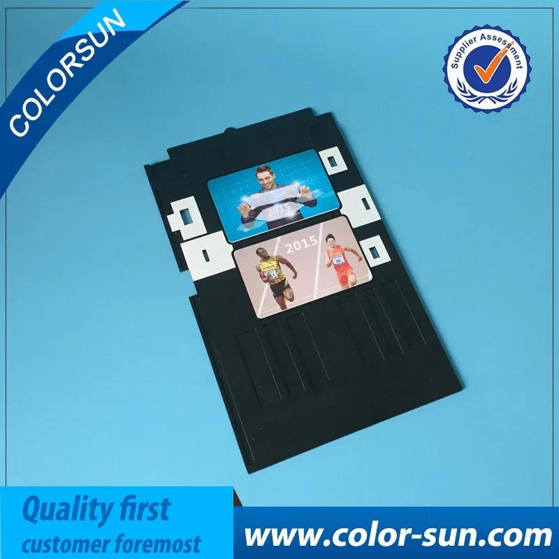 

PVC ID Card Tray Plastic card Printing Tray for Epson R260 R265 R270 R280 R290 R380 R390 RX680 T50 T60 A50 P50 L800 L801 R330