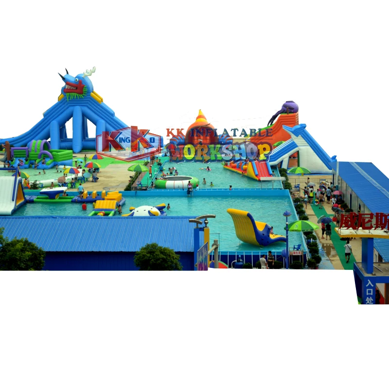 

Customized Water Park Facilities Inflatable Water Park Project
