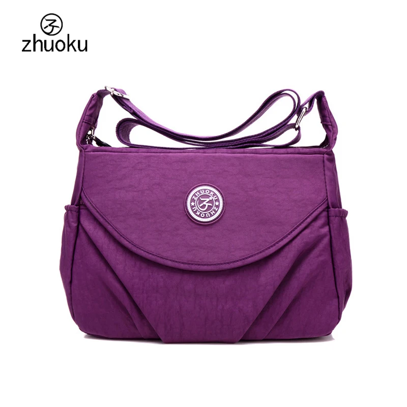 

Shoulder bags Bolsos waterproof Womens bag High quality Nylon lnternal multi-layer Female bag Messenger bag ZK1603