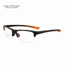 Новые женские спортивные пластиковые очки с титановой оправой модель очков P7017-C4