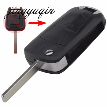

jingyuqin HU100 Blade Modified Remote Key Case Shell for Opel Agile Vectra Novo Montana Corsa Car Control Fob Cover Housing