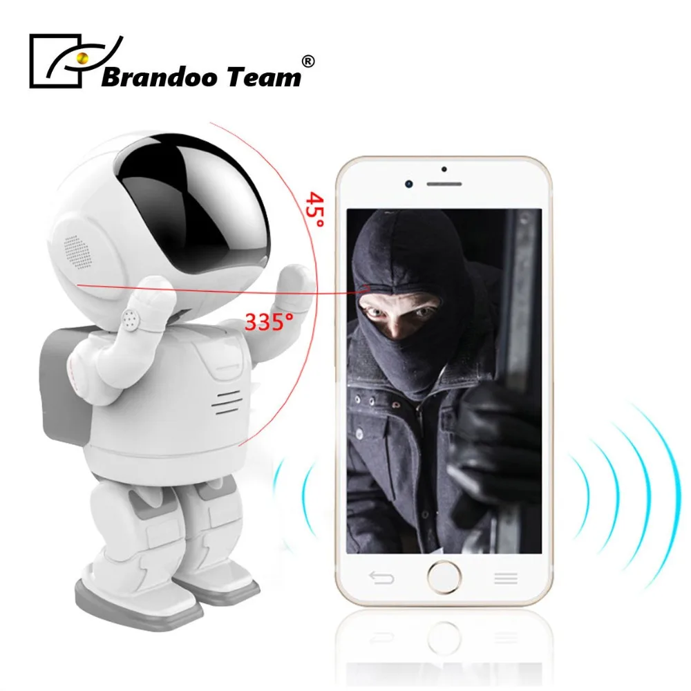 

Night Vision Camera IP Network Camera CCTV wifi robot two-way audio camera