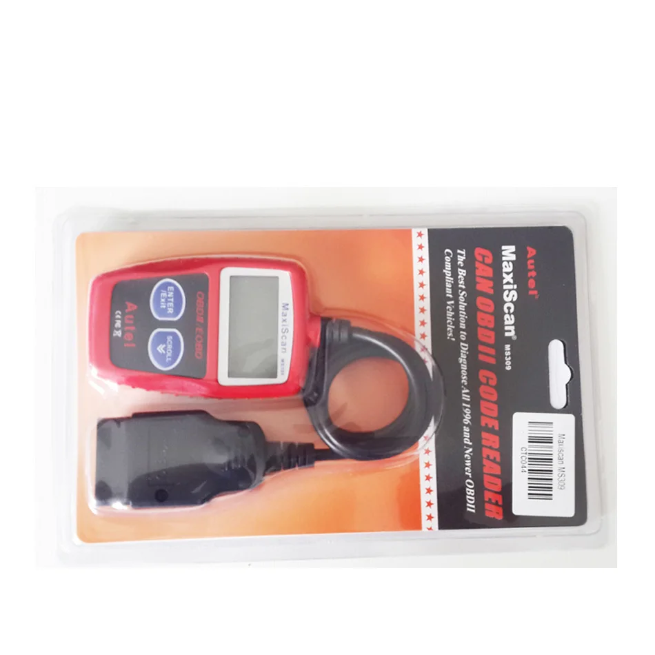 Считыватель кодов Autel Maxiscan MS309 OBDII MS 309 хорошее качество диагностический