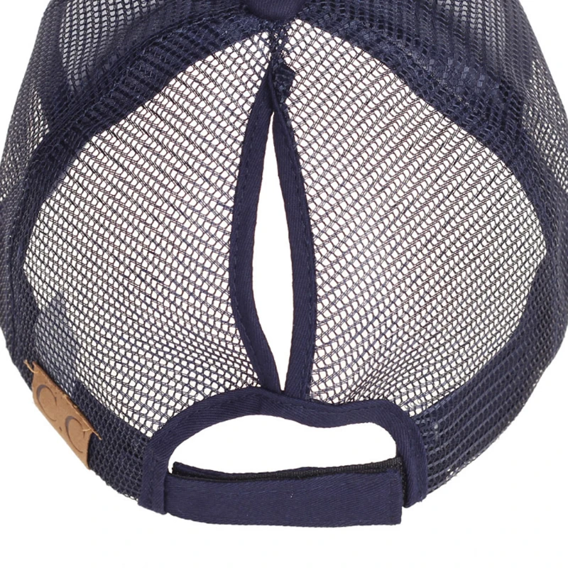 Женская сетчатая Кепка с гусиным язычком в европейском и американском стиле, модный зонтик для досуга, бейсбольная кепка с открытым хвостом, W042