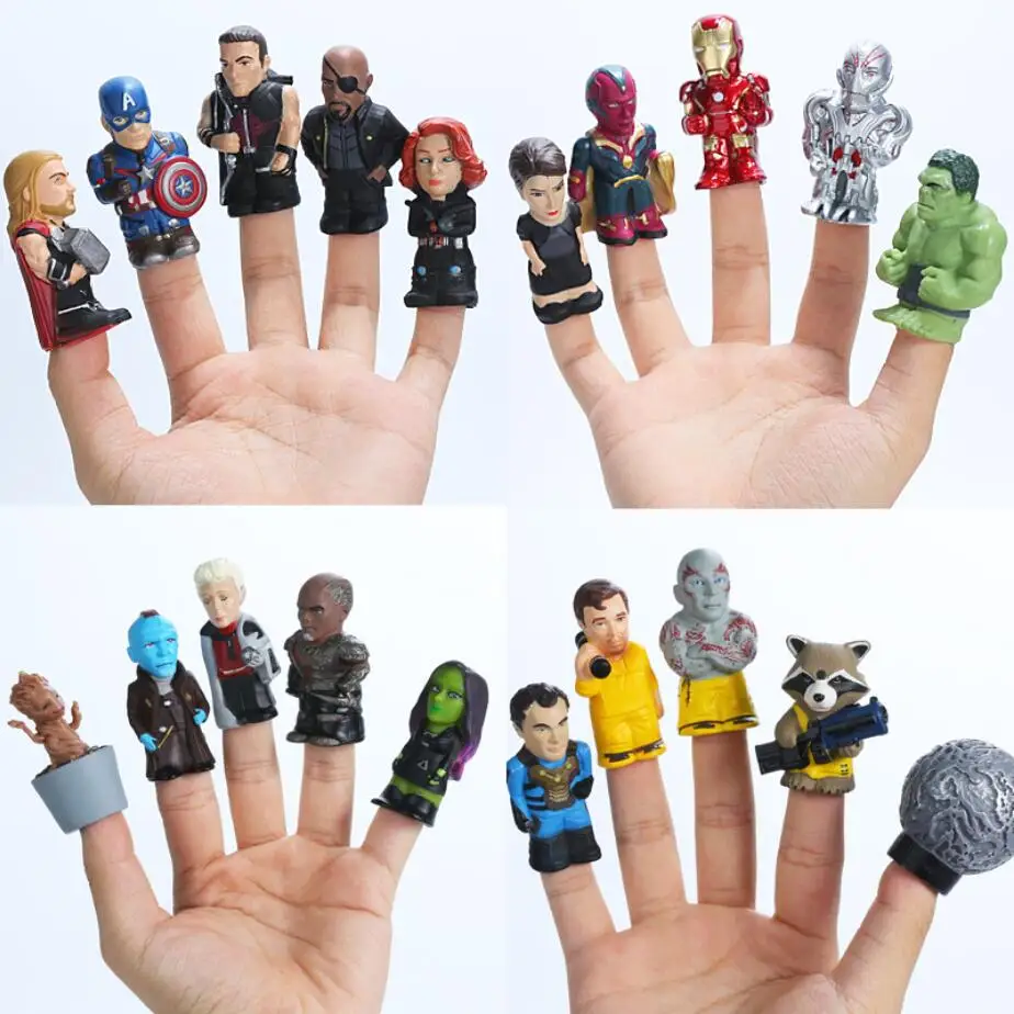 marvel finger puppets