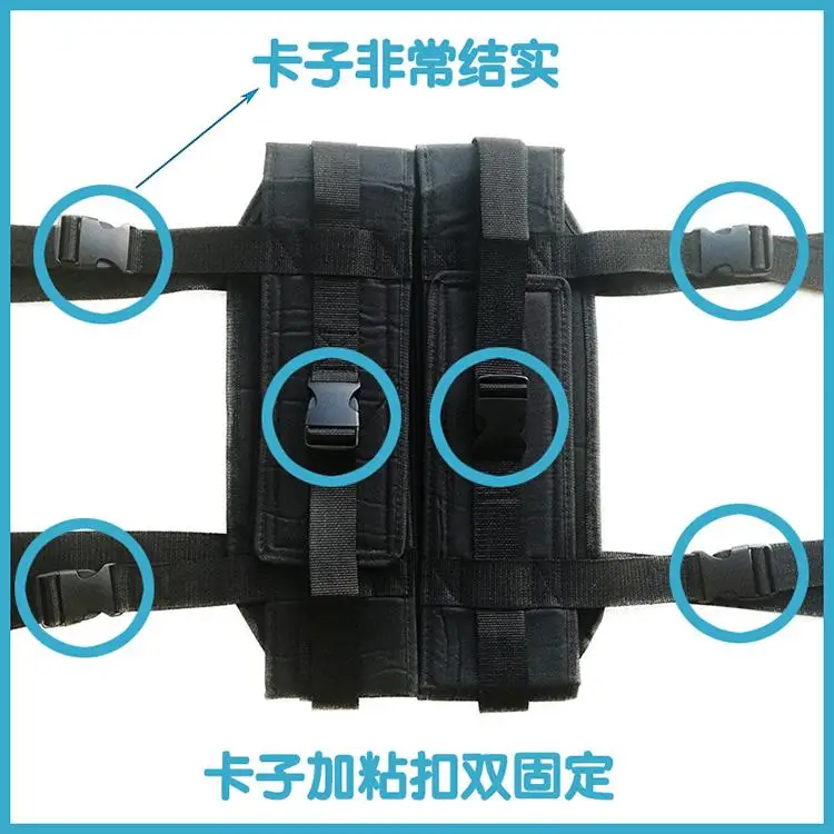 

Home Use Pelvis and Lumbar Traction Belt with The Drop-down Fastening Tape Strain of Lumbar Disc Herniation