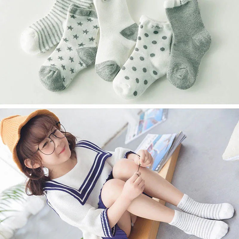 5-PairLot-Baby-100-Cotton-Socks-Spring-Summer-Princess-Lace-Mesh-Newborns-Candy-Male-Female-Ankle-Kids-Children-Socks-1