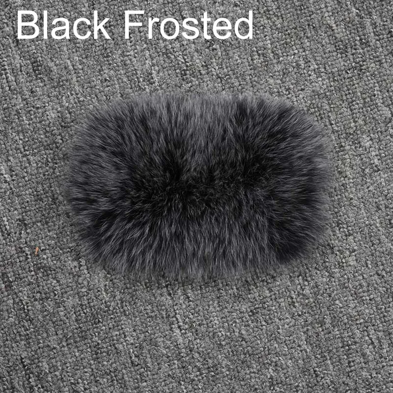 Jancoco Max, женский жилет из натурального Лисьего меха, зимний теплый жилет высокого качества, 3 ряда, пальто без рукавов, модный жилет S7162 - Цвет: Black Frosted