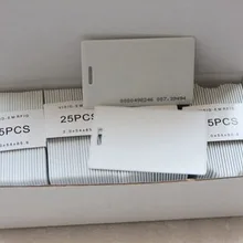 100 шт. UID IC Толстые карты Сменные Смарт Брелоки для ключей карты для 1K S50 RFID 13,56 МГц ISO14443A блок 0 секторный записываемый