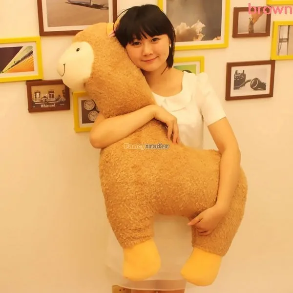 Fancytrader 35'' 90cm Huge Soft Stuffed Lovely Plush Alpaca, 4 Colors Available, Free Shipping FT50501 (1)
