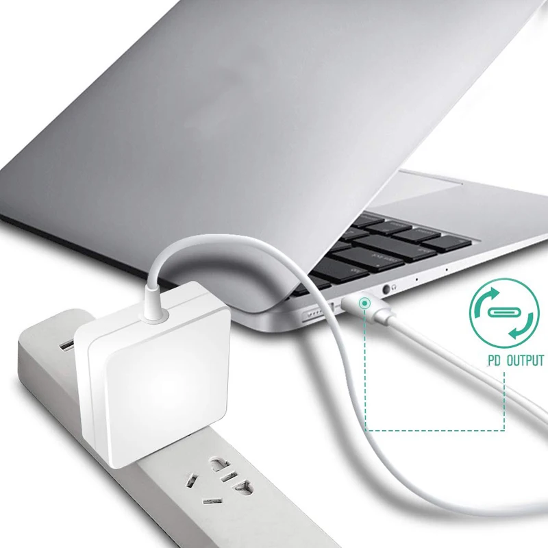 20 3 V 3A 61 Вт 45 29 Тип C USB адаптер питания зарядное устройство для ноутбука Macbook Pro 12 13