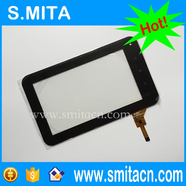 7&quot Tablet PC Touch Screen Panel Glass Sensor Lens Repair 300-N3988A-A00-V1.0 194x116mm Replacement Capacity Digitizer Black |