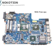 NOKOTION A000073400 DATE2DMB8E0 материнская плата для ноутбука Toshiba Satellite L640 L645 Материнская плата ноутбука HM55 HD4500 графика