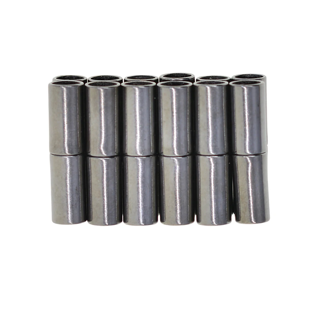 12 Sets Brass Magnetic Clasps Connector Fasteners Buckle Jewelry Making Findings for DIY Kumihimo Bracelet Necklace