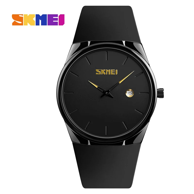 SKMEI New Fashion Sport Watch Men Quartz Watches Chrono Clock 3Bar Waterproof Quartz Casual Watch Business Wristwatch