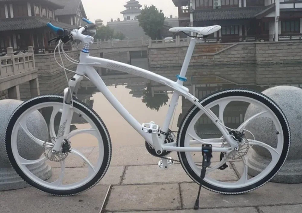Perfect Integated 26*2.125er mountain bicycle man woman bike   21/24/27/30 speed  Hard Frame  26 inch   Hydraulic Disc  brakes 2