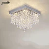 Fashion square crystal led Chandeliers LED lamps restaurant corridor high power LED Chandelier  led lustre light Chandeliers ► Photo 3/6