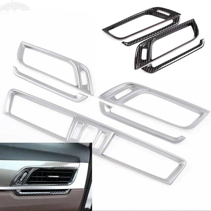 Car Dashboard Air Conditioning Vents Frame Cover Trim For BMW X1 F48 X2 F39