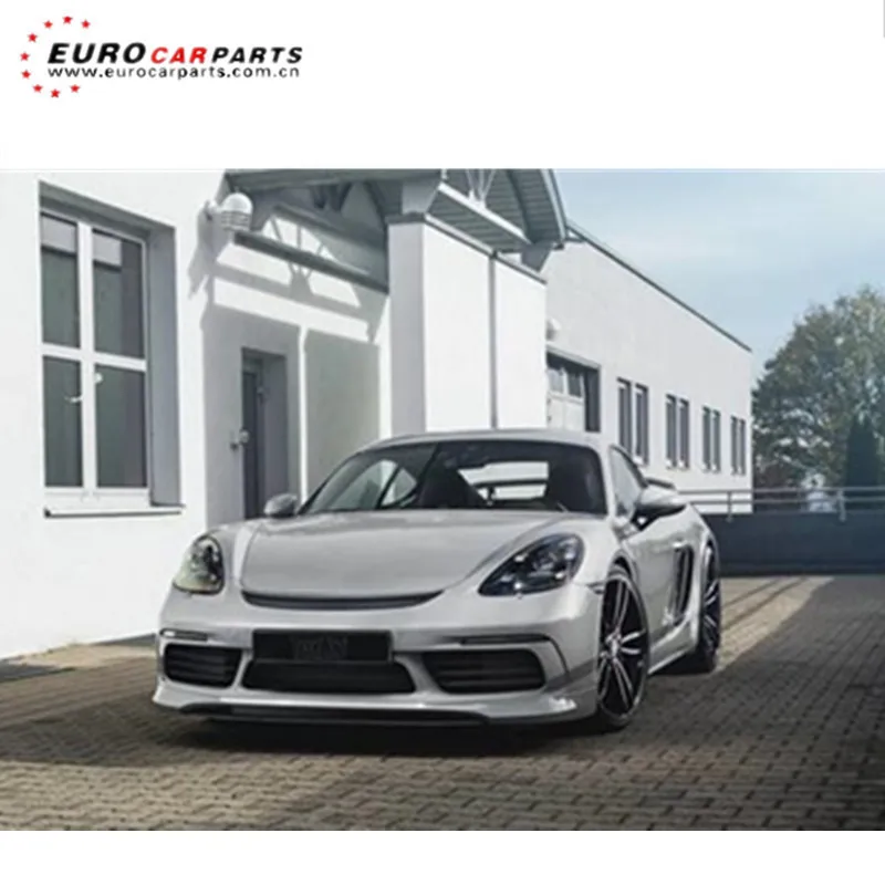 

Poshe Caman 718 PP material body kit fit for Caman 718 to Tech style body kit front lip rear diffuser and rear spoiler
