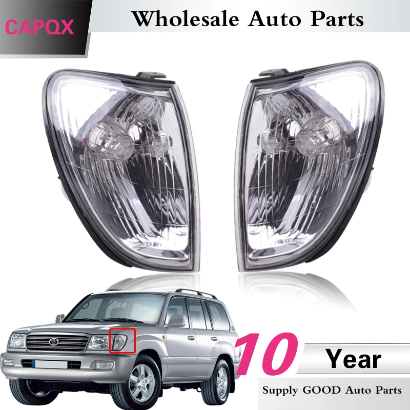 Угловой фонарь CAPQX светильник с поворотом спереди для LAND CRUISER 98 05 100 HDJ100 HDJ101 HZJ105 FZJ100