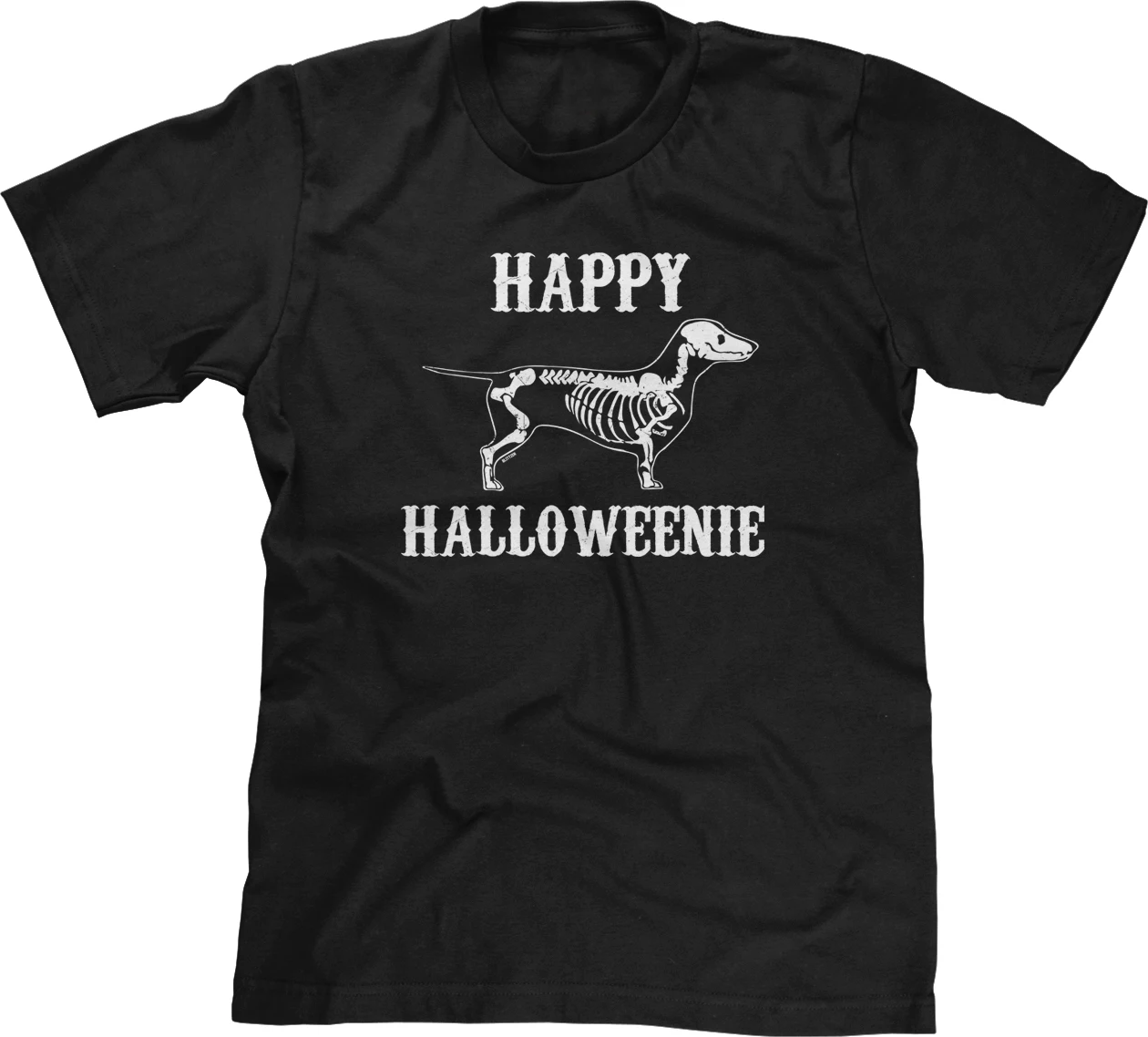 Happy Halloweenie Dachshund Halloween Pun Parody Funny Joke Humor Mens Tee Tees Brand Clothing T-Shirt Top | Мужская одежда