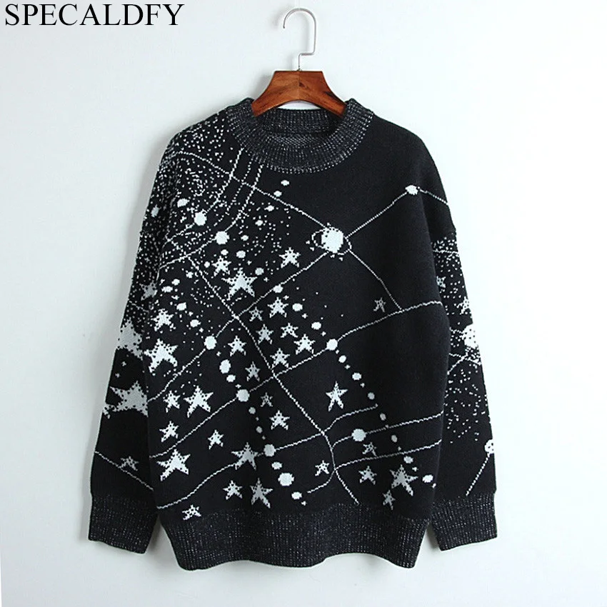 High Quality Fashion 2018 Winter Sweater Women Vintage