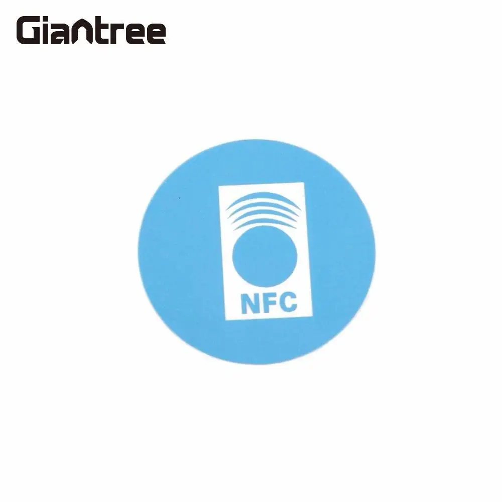 Giantree 13,56 МГц NFC бирки рядом с полем связи этикетка с наклейкой Смола бирка 3 см