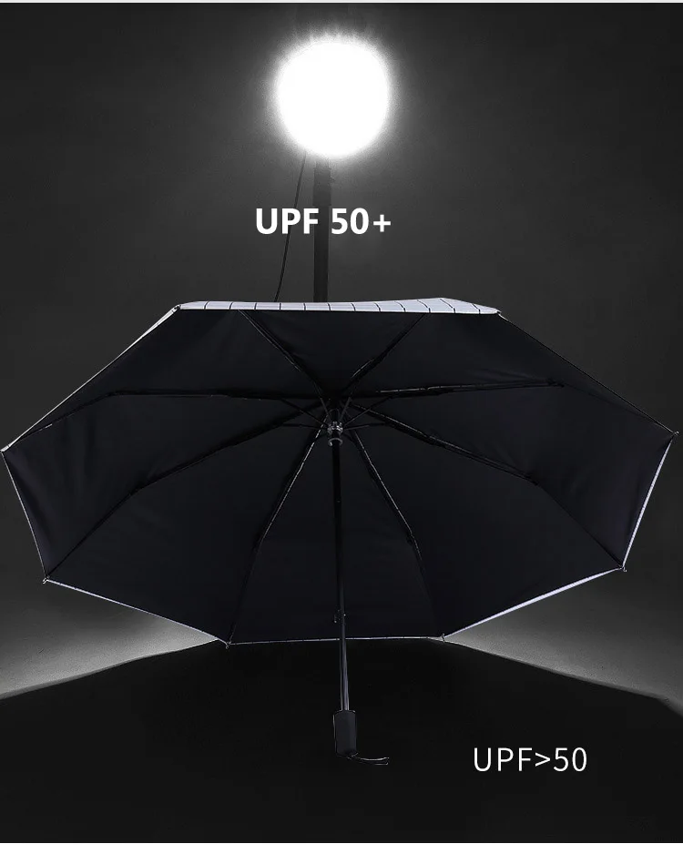 Автоматический зонт Fang Gezi, складной дождевик для женщин и мужчин, автоматический зонт от солнца и дождя, компактный Ветрозащитный Стиль SF05