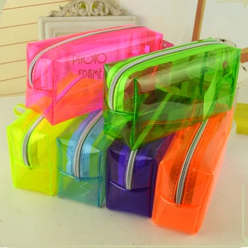 

Simple estojo escolar menina fashion pencil cases Candy colors estuche escolar papelaria material escolar pencil box pencilcase