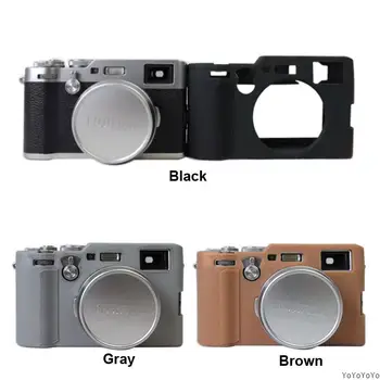 

new Soft Silicone Rubber X100F Camera Protective Body Case Skin For Fuji Fujifilm X100F DSLR DSLR Camera Bag protector Cover