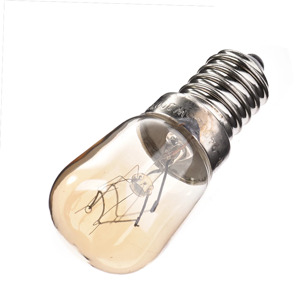 Kaigelin 15 W 25 W светодиодный нити E14 лампы AC220-240V прозрачный Стекло Светодиодная лампа высокой Температура 300 градусов Лампа для духовки