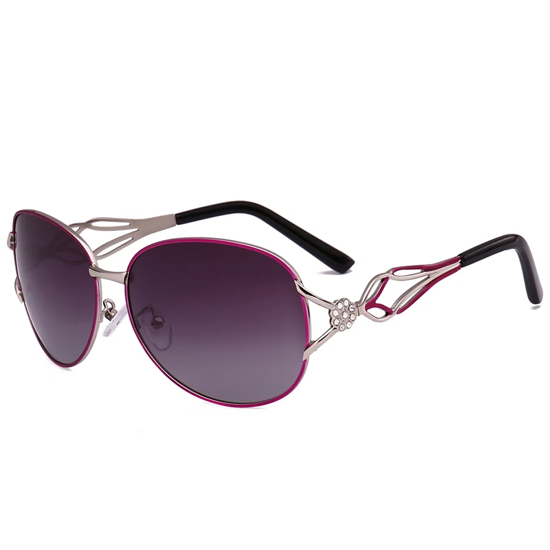 DRESSUUP Diamond Роскошные Бабочка солнцезащитные очки для женщин для брендовая дизайнерская обувь Винтаж Модные Защита от солнца очки с чехлом - Цвет линз: C2